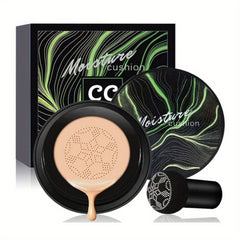 Moisturizing CC Cream with Sponge Head Semi Matte Finish