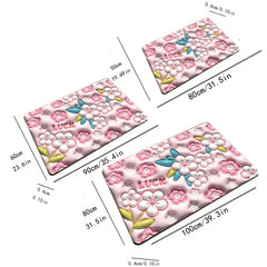 3D Diatom Mud Room Decor Carpet Non Slip Home Floor Mat