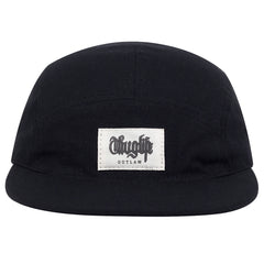 Men's Casual Letter Stitched Mark Fitted Cap Brim Hat