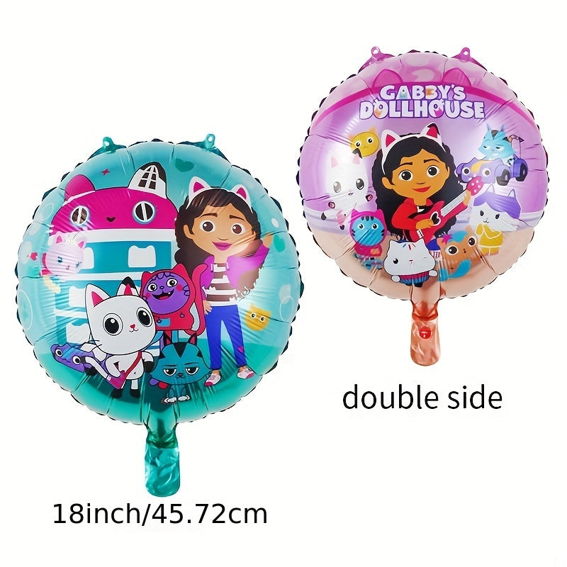 29pcs Birthday Theme Balloon Set for Dollhouse Party