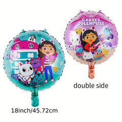 29pcs Birthday Theme Balloon Set for Dollhouse Party