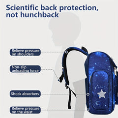 Kids Space Astronaut Backpack Nylon - Ages 2 4