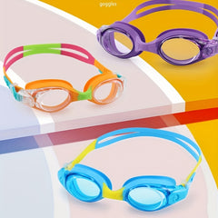 HD Silicone Anti-fog Waterproof Swimming Goggles
