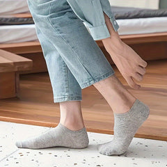 Men's Solid Liner Anklet Socks Breathable Unisex Outdoor