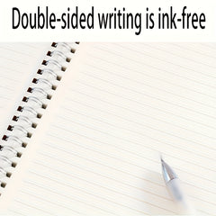100-Page A6 Spiral Notebook Brown Paper Lined Sketch Memo Notebook