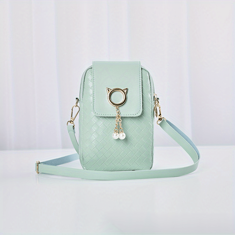 PU Leather Crossbody Bag Women's Storage Bag & Purse