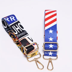 Adjustable Shoulder Strap Flag Replacement Wide Purse Strap