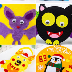 Plastic Googly Eyes Mixed Assorted Sizes Sticker Eyes for DIY Crafts