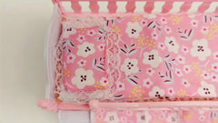 Doll House Furniture Double Bunk Sheets And Pillow Toys