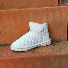Women's Waterproof Snow Boots Thickened Non-slip Warm Shoes