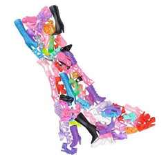 Colorful High Heel Fashion Sandals for 11-8 In Dolls