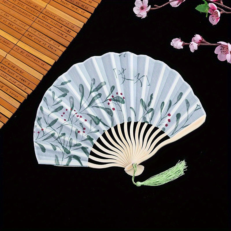 Bamboo Hand Fans for Party Dance Chinese Style Classic Fan