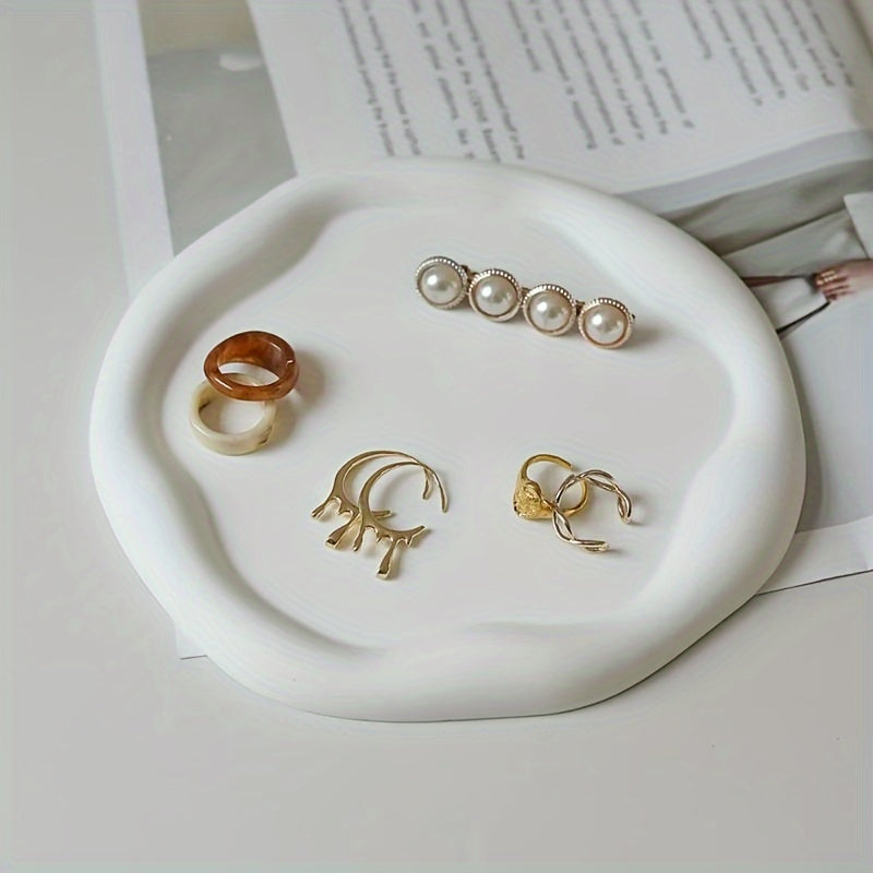 Cloud Tray Silicone Mold for DIY Cement Jewelry Storage Resin Mold