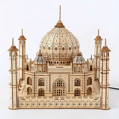 DIY Castle 3D Stereo Puzzle Wooden Children's Educational Toy