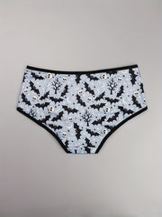 3 Pack Plus Size Sexy Panties Set Women's Plus Skull & Eye Sun Print