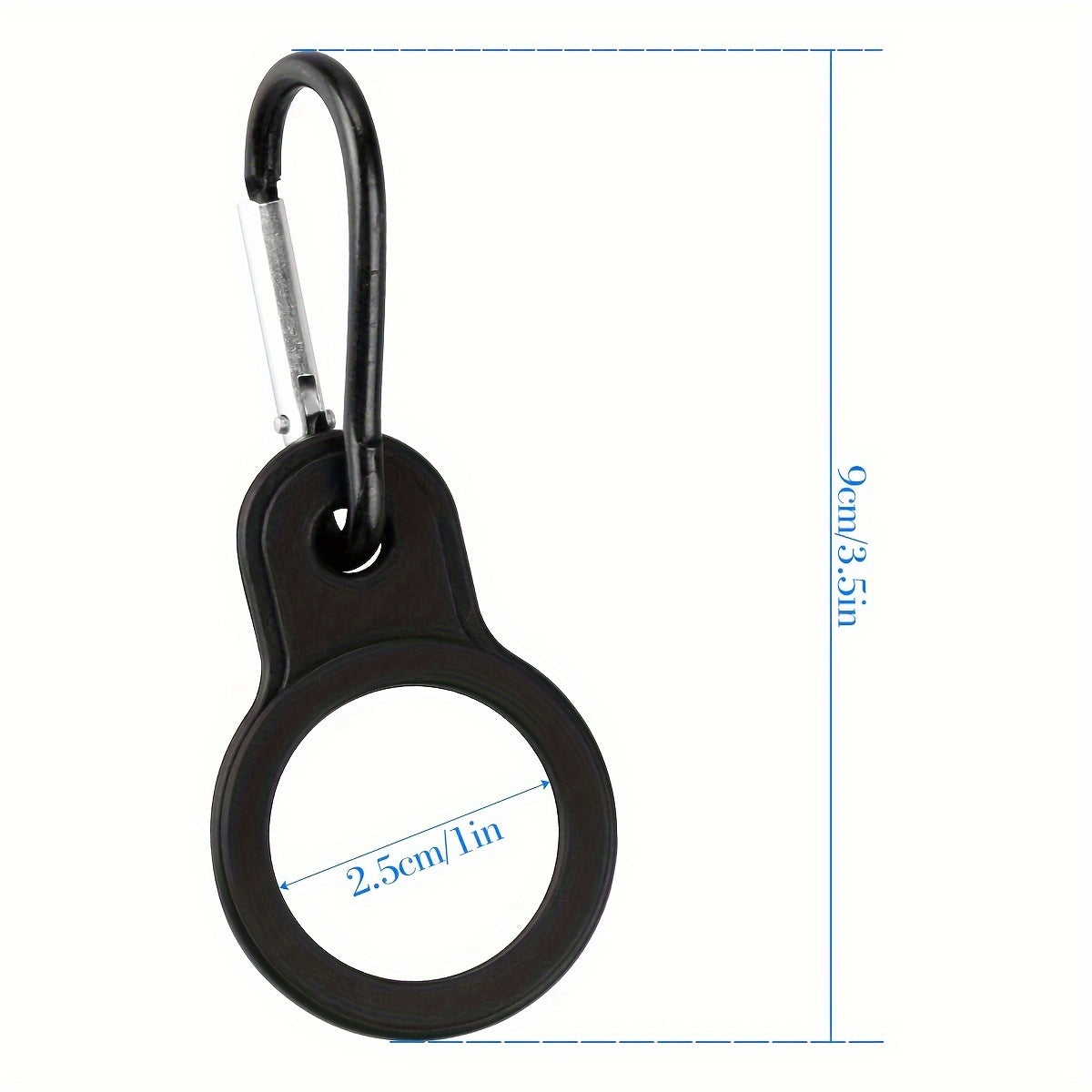 2pcs Water Bottle Clips Silicone Water Bottle Buckle Portable Strap