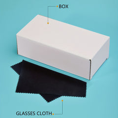 3 Pairs Men's Rimless Sunglasses Set - Heart Star Shaped Decorative Accessories