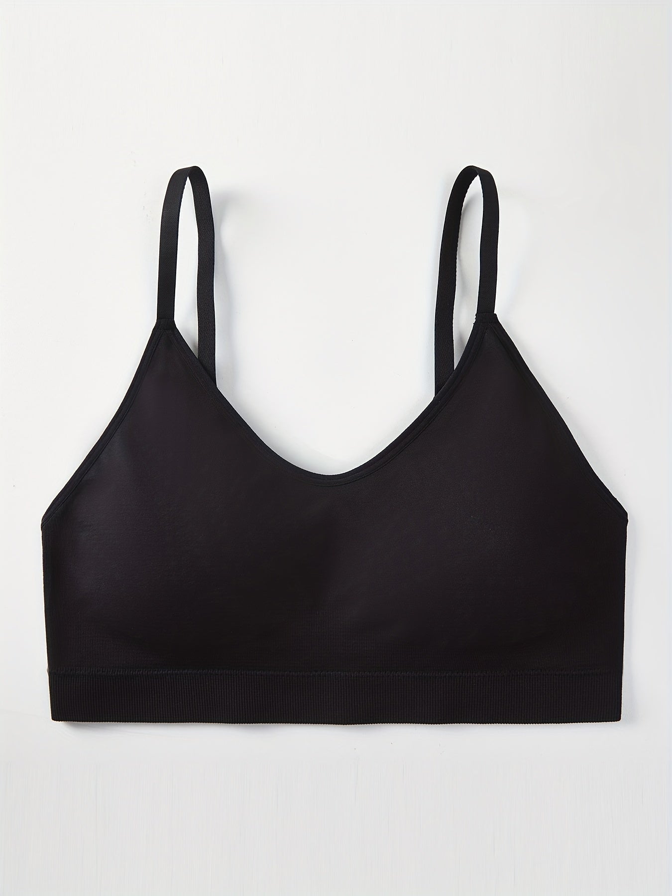 Seamless Round Neck High Stretch Fitness Bra