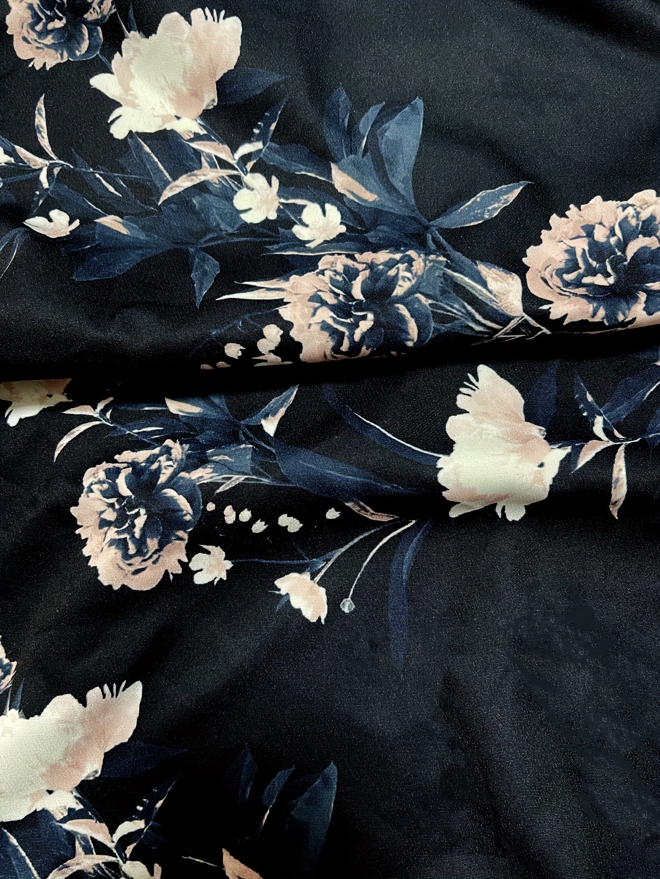 Floral Blazer Women's Shawl Collar Blouse