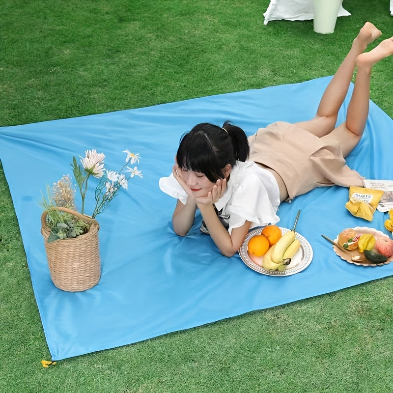 Outdoor Camping and Beach Grass Picnic Mat, Lightweight and Waterproof