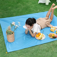 Outdoor Camping and Beach Grass Picnic Mat, Lightweight and Waterproof