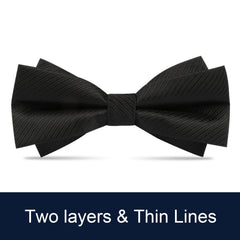 Classic Pre Tied Bow Tie Solid Tuxedo Adults & Children