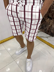 Men's Comfy Active Shorts, Stretch Waist Drawstring Shorts