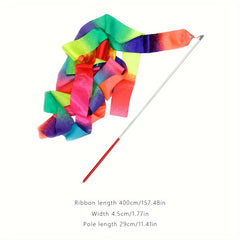 Gradient Gymnastics Ribbon With Stick 2m 4m 78 74in 157 48in