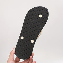 Men's Thong Sandals Non Slip Flip flops Shoes Toe Post Slides Sandals