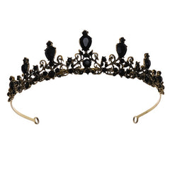 Rhinestone Baroque Crown Hairband Headband Party Favor Decorations