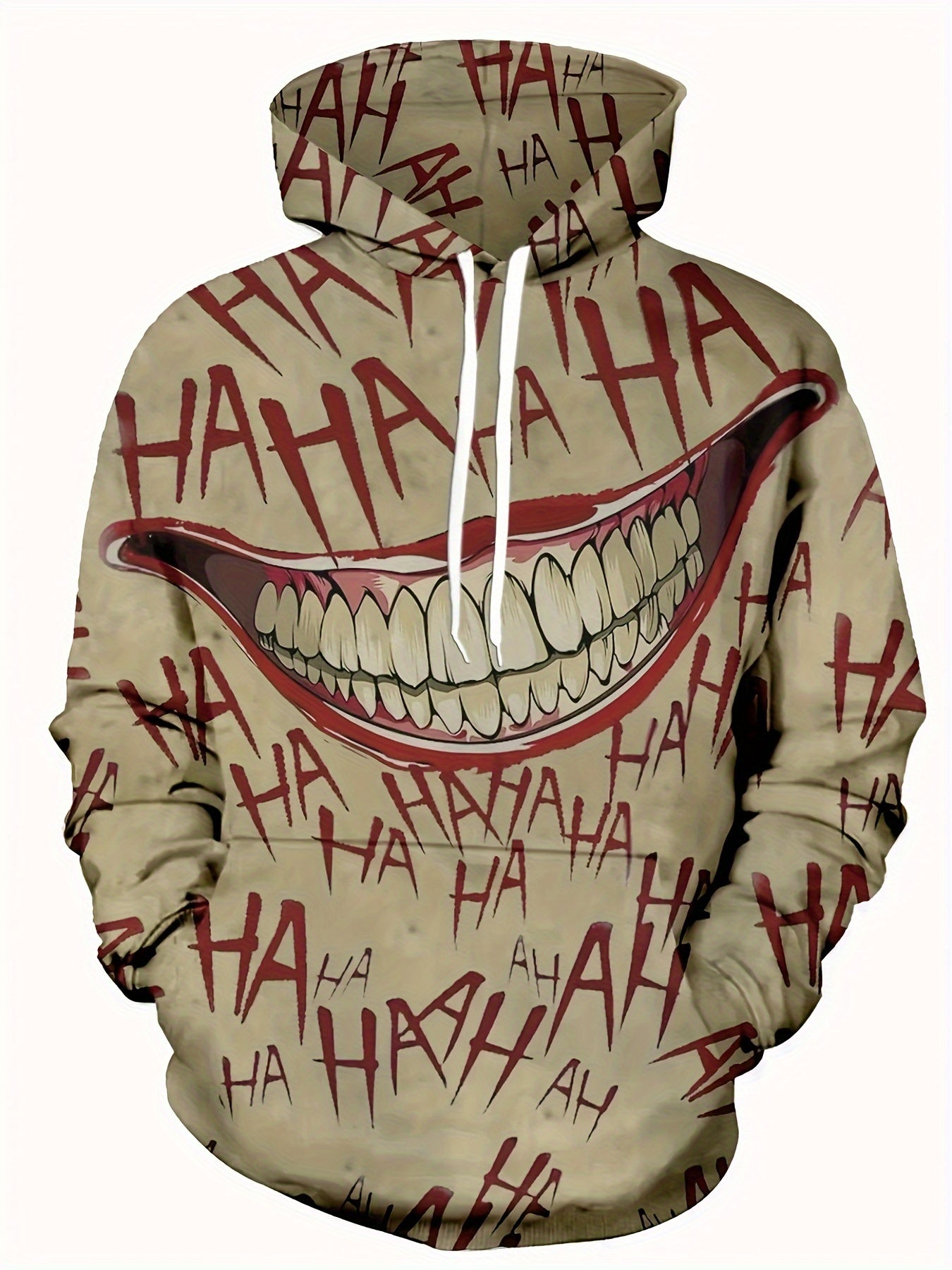 Men's 3D Printed Sports Casual Hoodie Long Sleeve Top