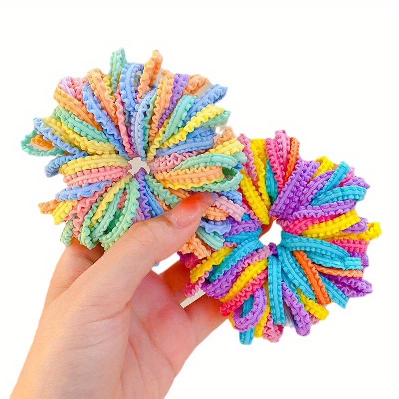 Colorful Hair Ties Set Girls' Holiday Gift