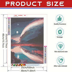 Mountain & River Landscape 5D DIY Rhinestone Painting Kit