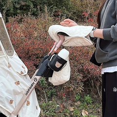 Bear Baby Stroller Bottle Rack - Securely Hold Bottles & Phone