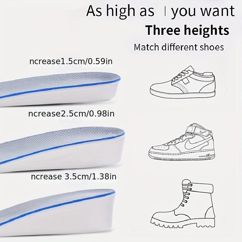 Height Increase Insoles For Women & Men Deodorizing Orthopedic Insoles