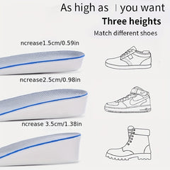 Height Increase Insoles For Women & Men Deodorizing Orthopedic Insoles