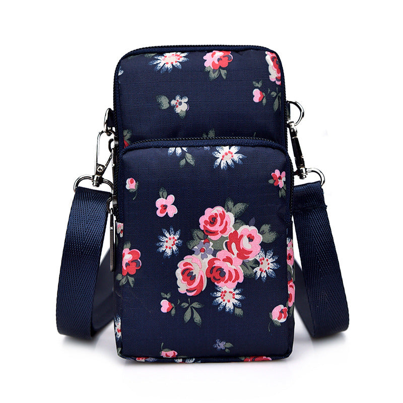 Classic Cell Phone Bag Crossbody Purse Adjustable Strap Zipper