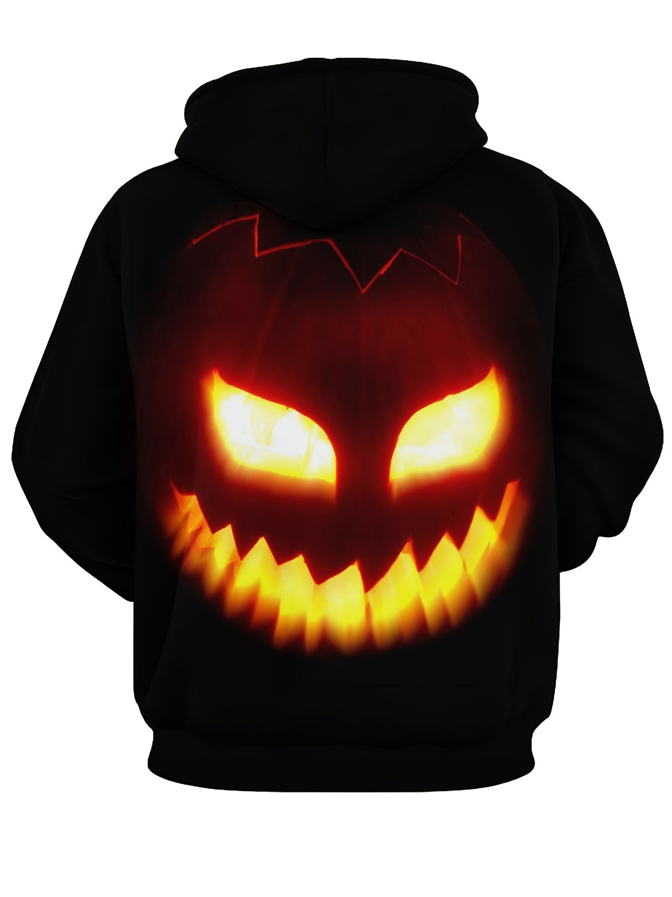 Men's Halloween Pumpkin Graphic Hoodie