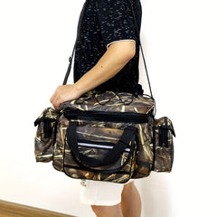 Large Capacity Fishing Bag Shoulder Handheld Storage Tackle Box