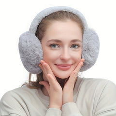Plush Earmuffs Cold Resistant Elastic Ear Muffs For Winter