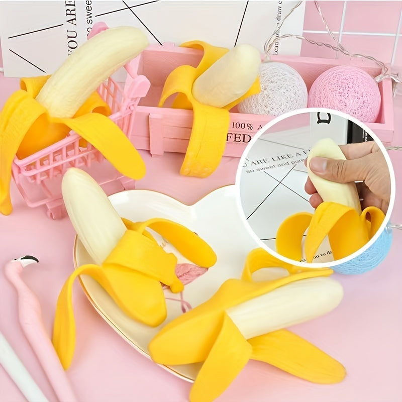 Simulated Banana Pinch Toy for Kids