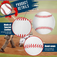Luminous Baseball Glows In The Dark 9 inch Gift For Fans
