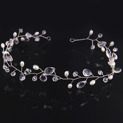 Crystal Bridal Headband Wedding Head Dress Head Piece Bridal Hair Accessory