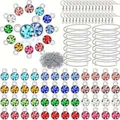 200pcs Birthstone Charm Beads Set for DIY Jewelry Making