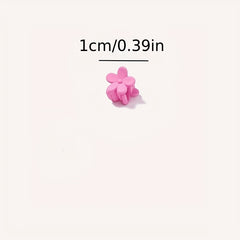30pcs Baby Girls Flowers Shaped Claw Clips Hair Accessories