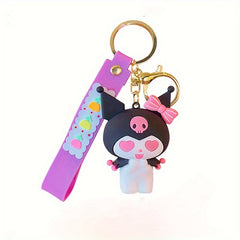 Couple Cartoon Keychain High-end Pendant Schoolbag Ornament Key Chain