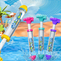 4pcs Push Pop Firework Water Toy Romantic Sprayer for Parties
