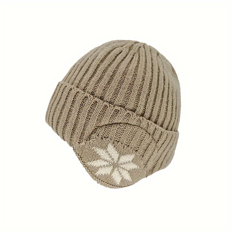 Winter Velvet Thickened Knitted Hat Ear Protection Beanie Hats
