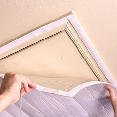 Attic Fan Cover Ceiling Air Vent Mask with Tape Roll