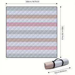 Ultrasonic Picnic Mat Moisture-proof Mat Outdoor Nap Cloth Camping Mat